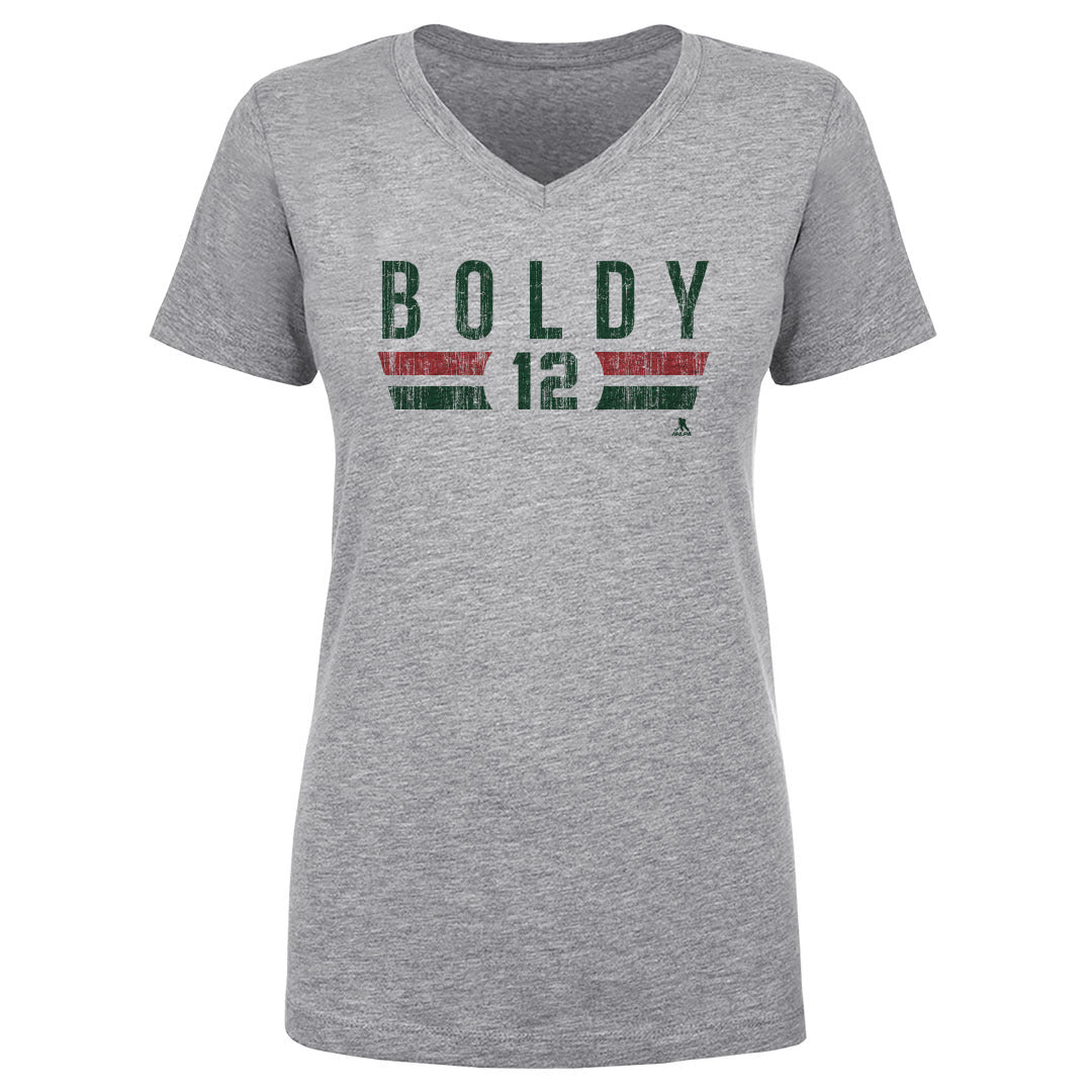 Matt Boldy Women's V-Neck T-Shirt | 500 LEVEL