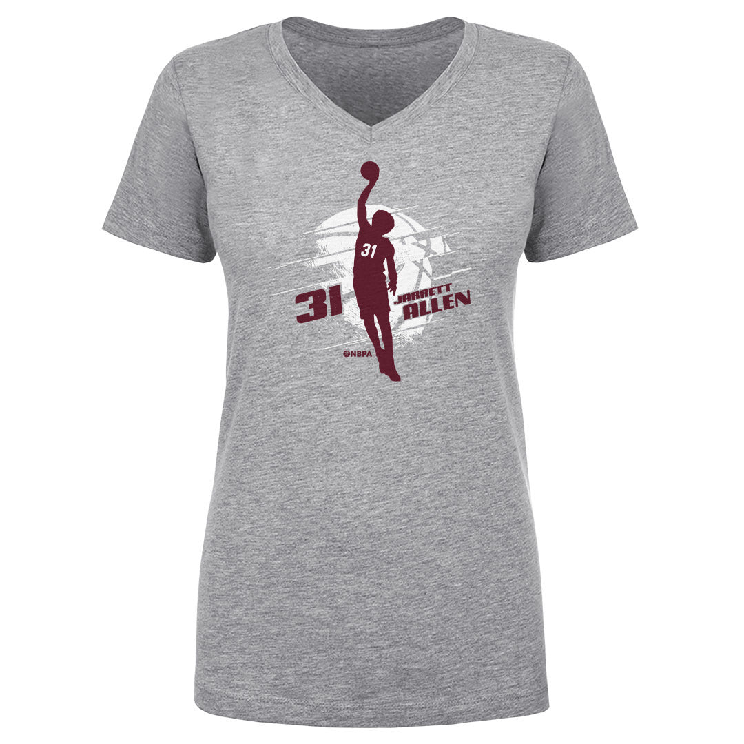 Jarrett Allen Women's V-Neck T-Shirt | 500 LEVEL
