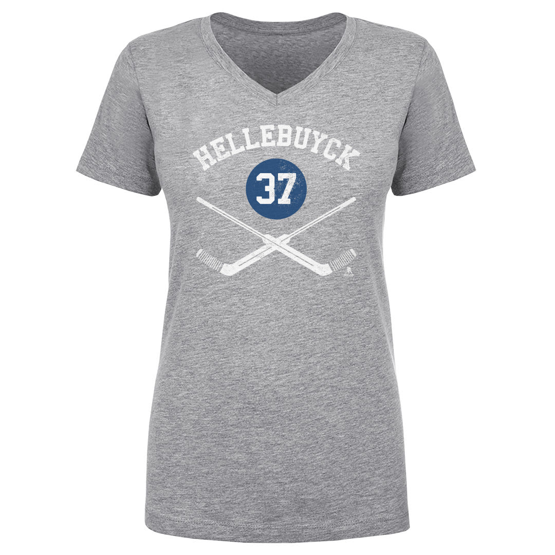 Connor Hellebuyck Women's V-Neck T-Shirt | 500 LEVEL
