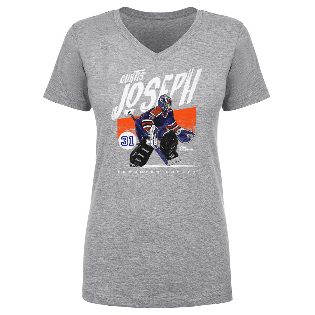 Curtis Joseph Women's V-Neck T-Shirt | 500 LEVEL