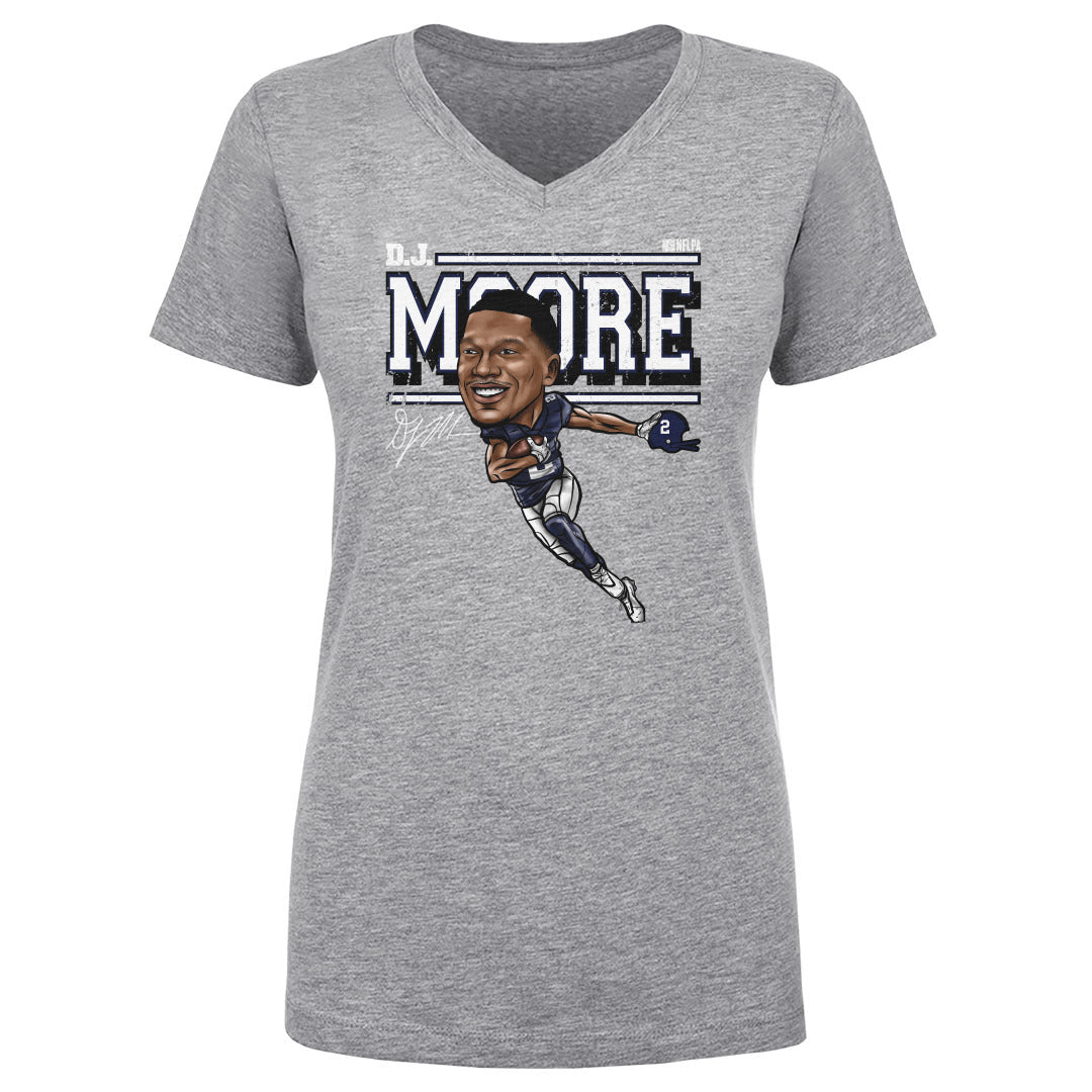 D.J. Moore Women's V-Neck T-Shirt | 500 LEVEL