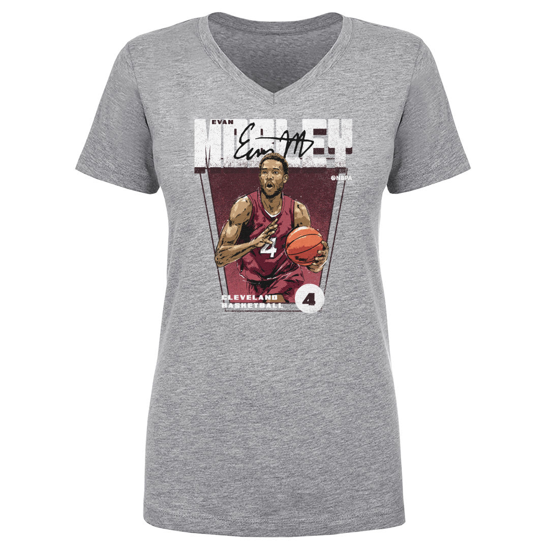 Evan Mobley Women's V-Neck T-Shirt | 500 LEVEL