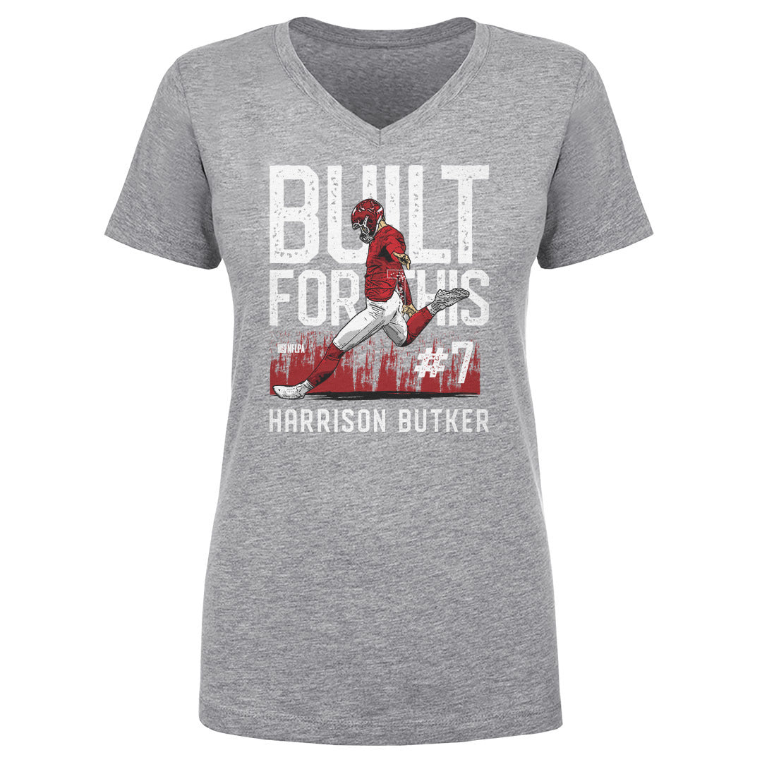 Harrison Butker Women's V-Neck T-Shirt | 500 LEVEL