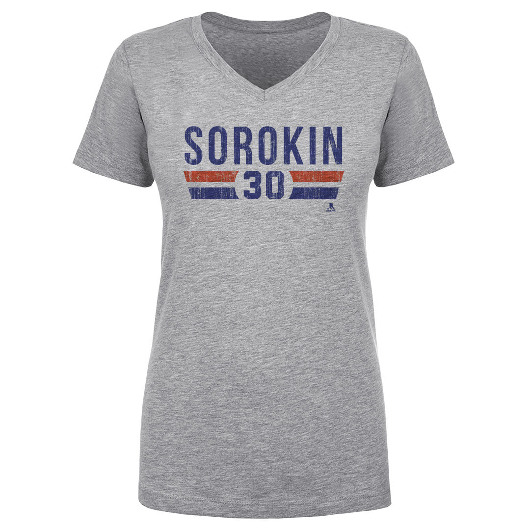 Ilya Sorokin Women's V-Neck T-Shirt | 500 LEVEL