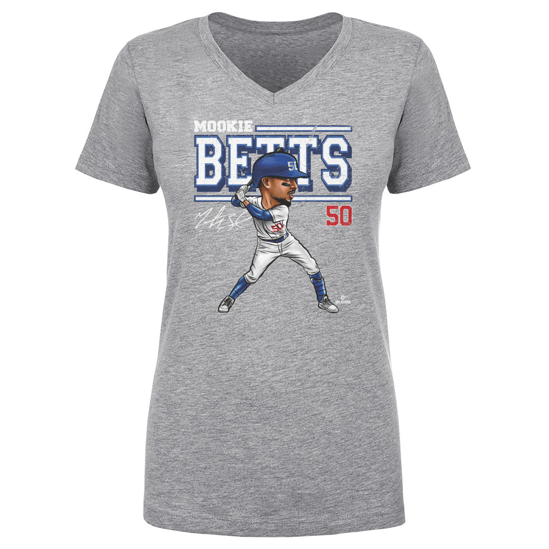 Mookie Betts Women's V-Neck T-Shirt | 500 LEVEL