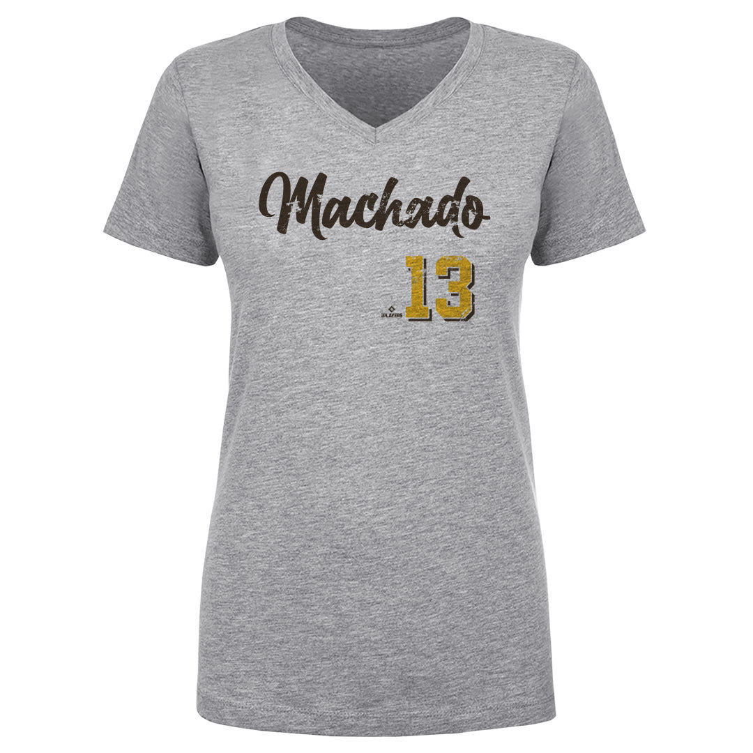 Manny Machado Women's V-Neck T-Shirt | 500 LEVEL