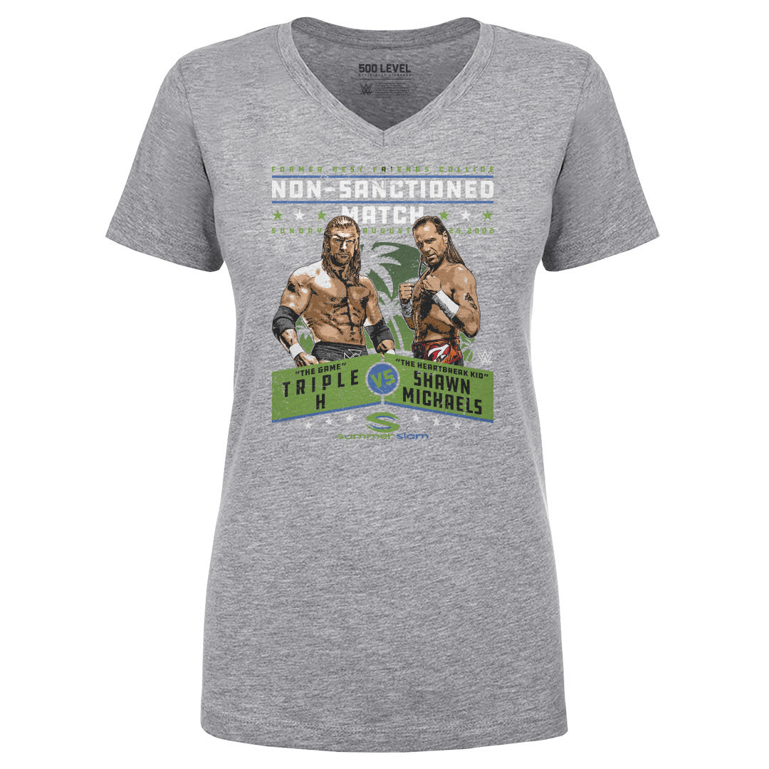 Triple H Women's V-Neck T-Shirt | 500 LEVEL