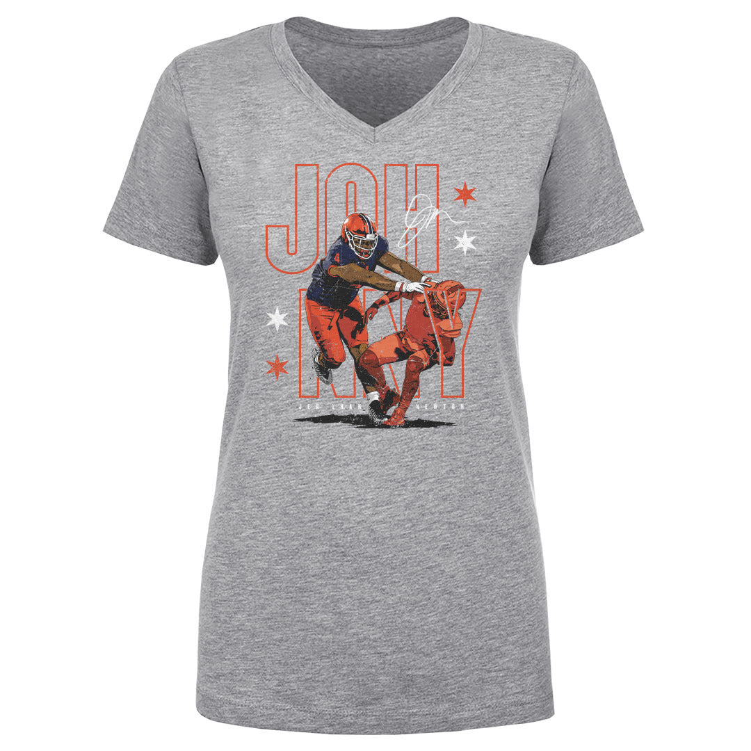 Jer'Zhan Newton Women's V-Neck T-Shirt | 500 LEVEL