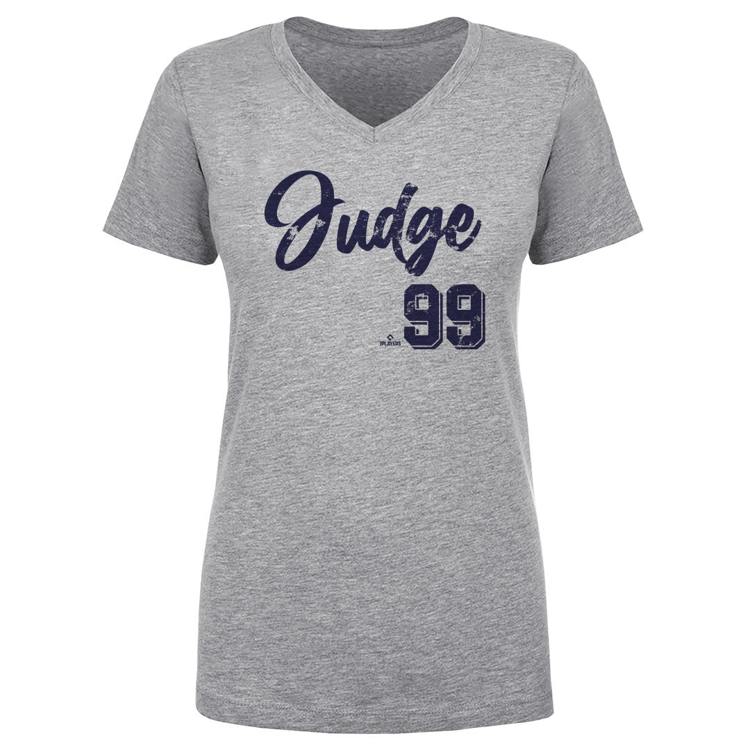 Aaron Judge Women's V-Neck T-Shirt | 500 LEVEL