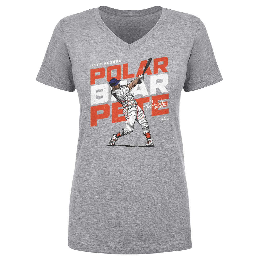 Pete Alonso Women's V-Neck T-Shirt | 500 LEVEL
