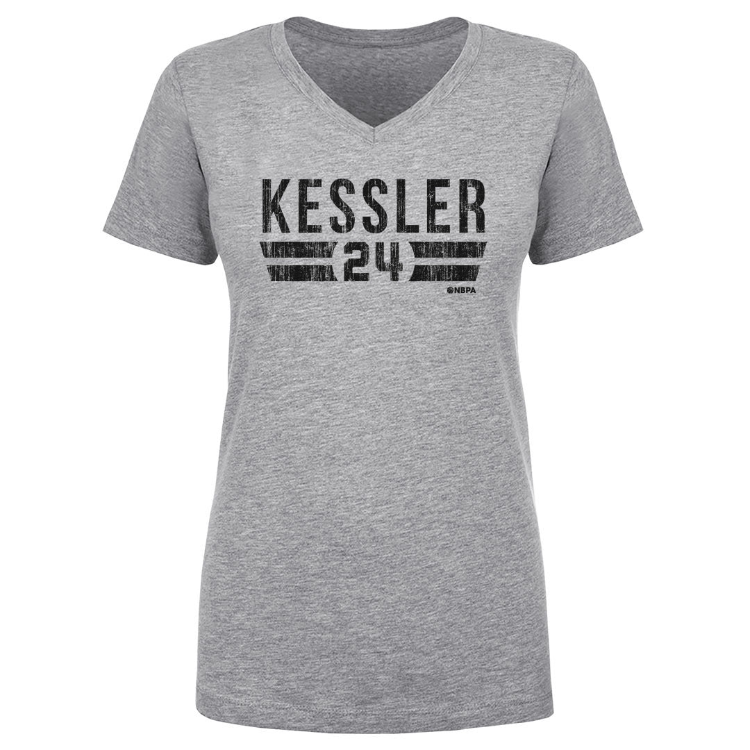 Walker Kessler Women's V-Neck T-Shirt | 500 LEVEL