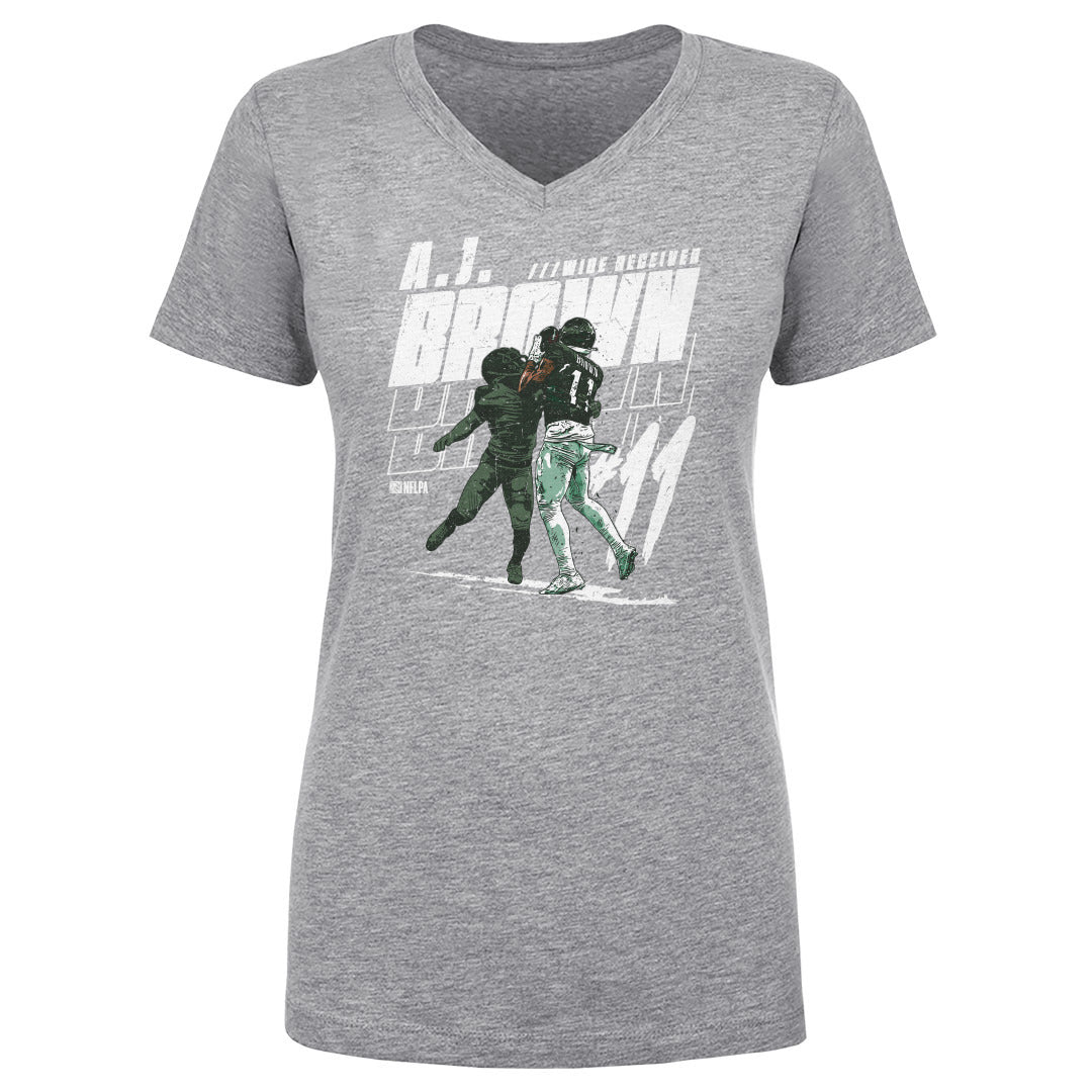 A.J. Brown Women's V-Neck T-Shirt | 500 LEVEL