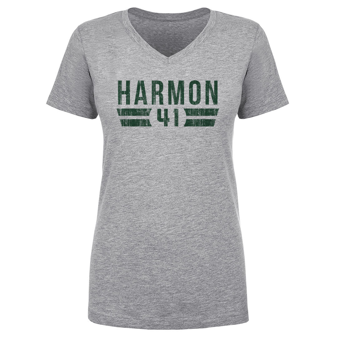 Derrick Harmon Women's V-Neck T-Shirt | 500 LEVEL