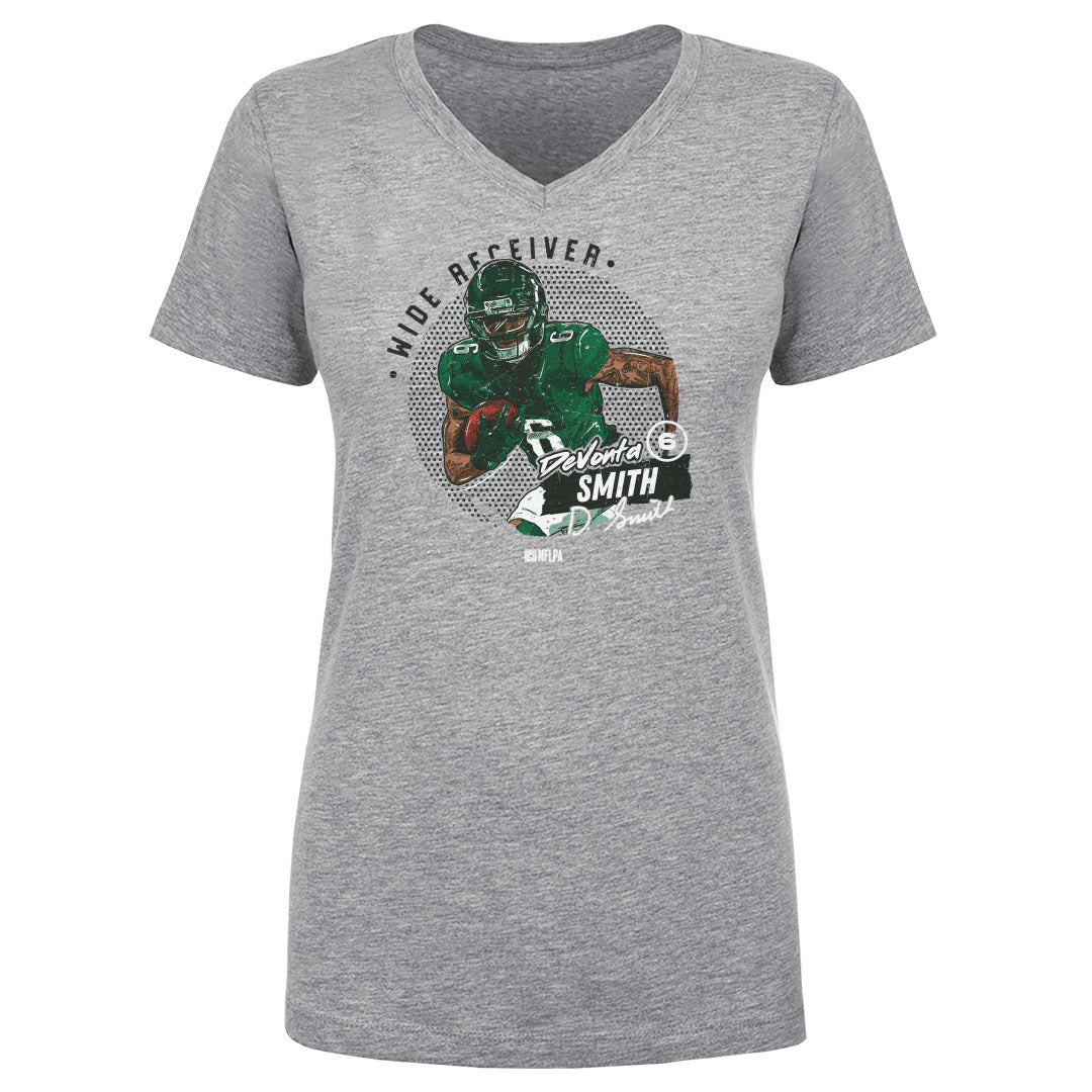 DeVonta Smith Women's V-Neck T-Shirt | 500 LEVEL