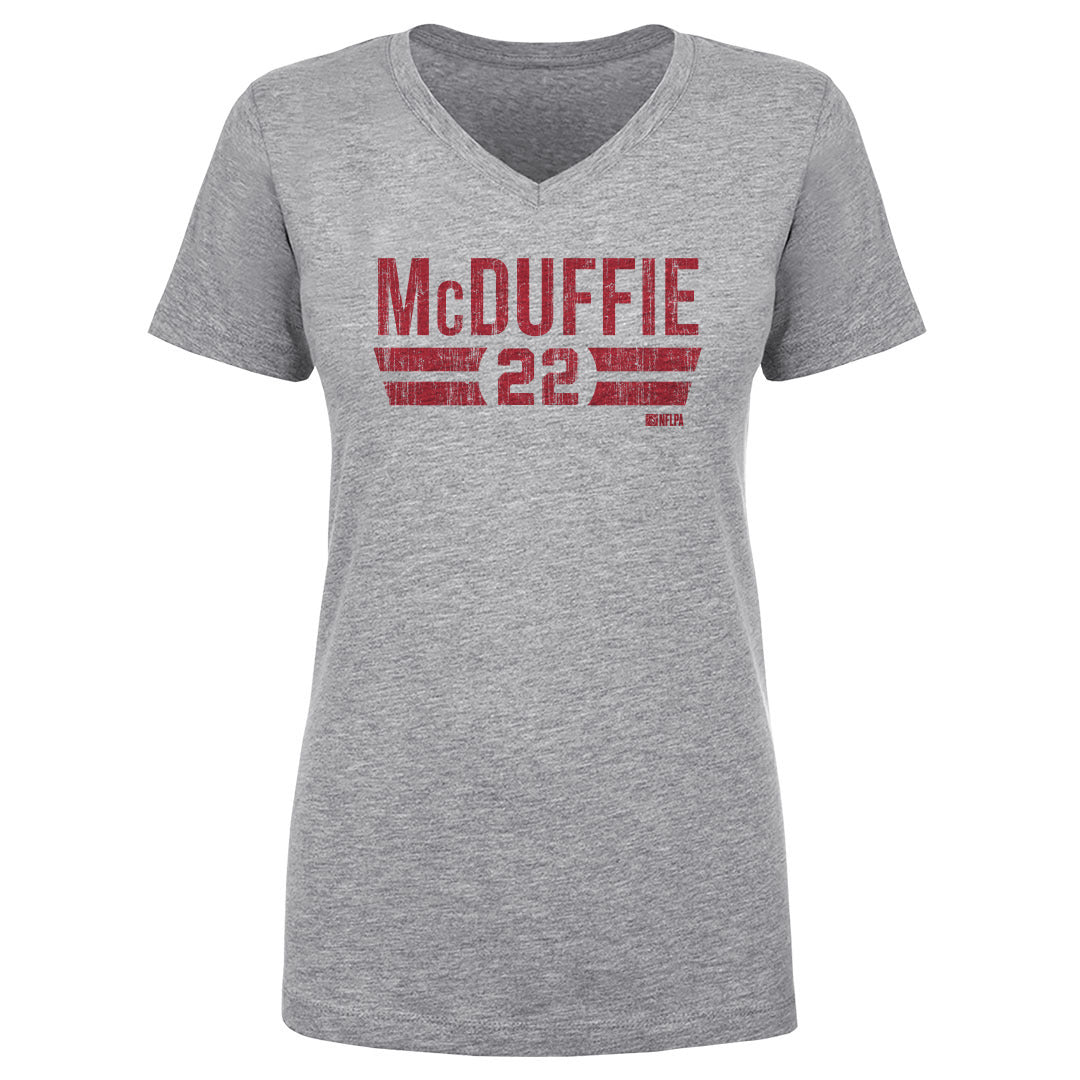 Trent McDuffie Women's V-Neck T-Shirt | 500 LEVEL