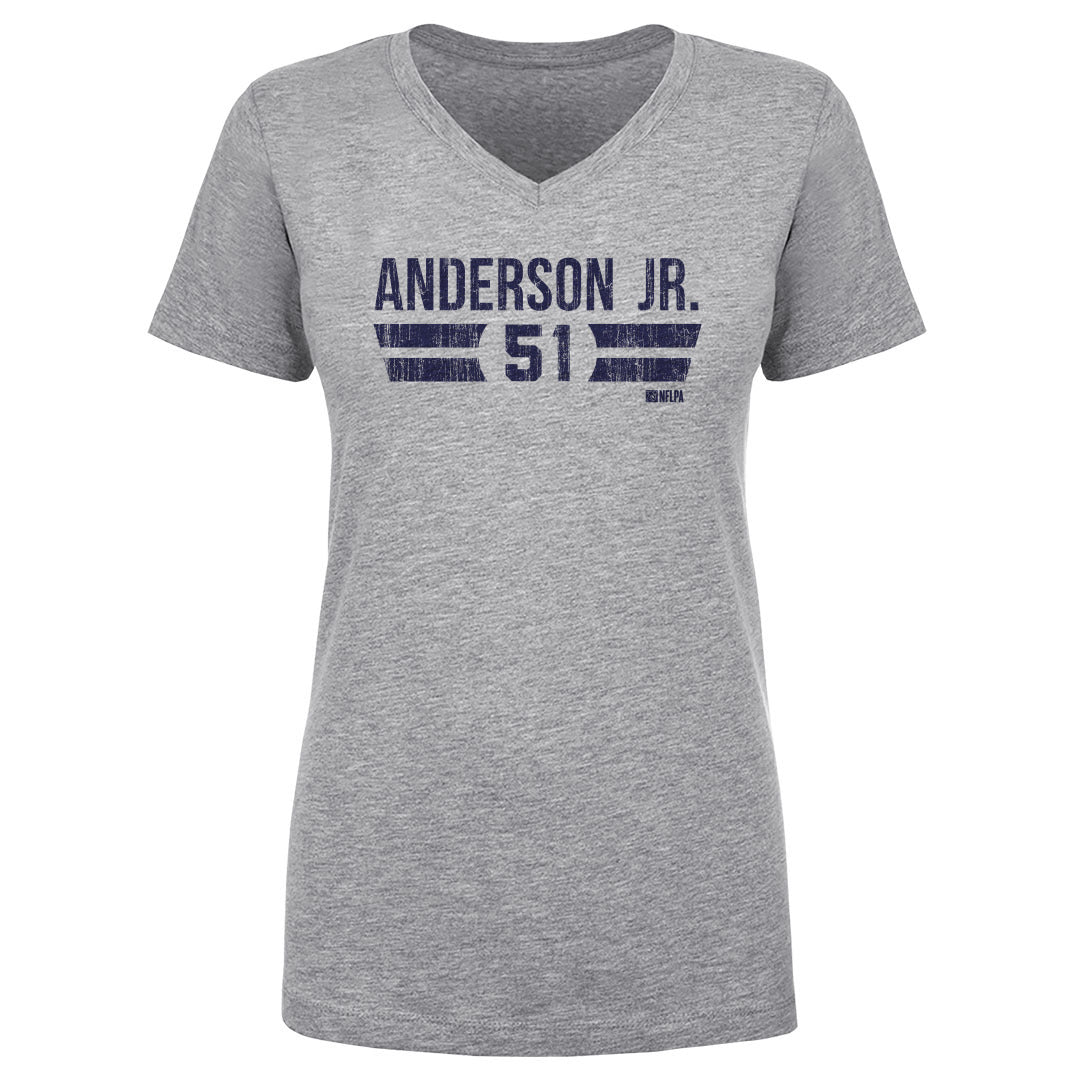 Will Anderson Jr. Women's V-Neck T-Shirt | 500 LEVEL
