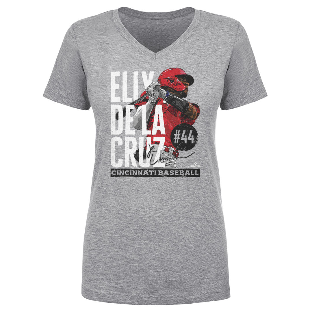 Elly De La Cruz Women's V-Neck T-Shirt | 500 LEVEL