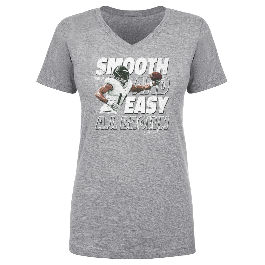 A.J. Brown Women's V-Neck T-Shirt | 500 LEVEL