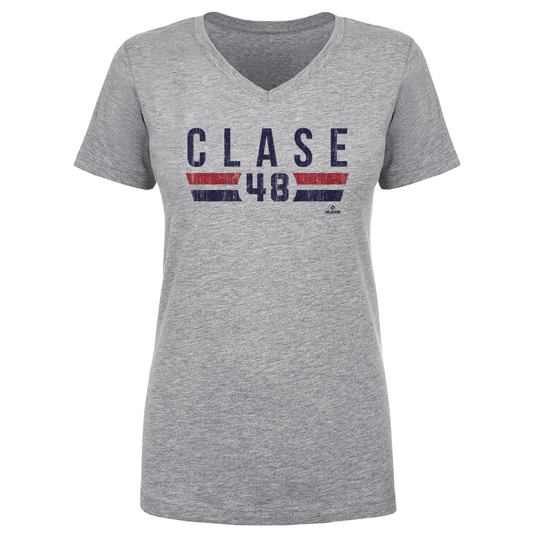 Emmanuel Clase Women's V-Neck T-Shirt | 500 LEVEL