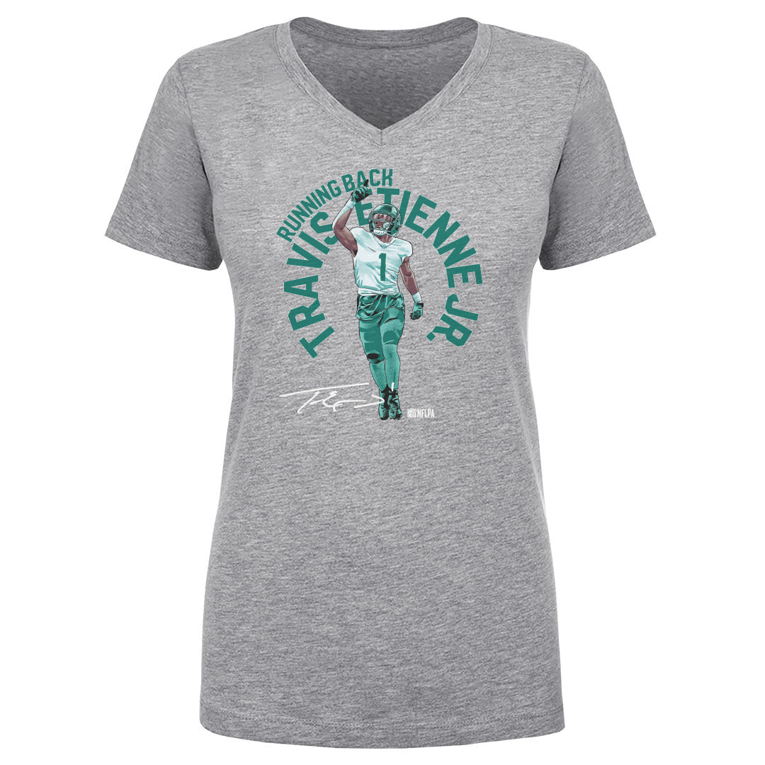 Travis Etienne Women's V-Neck T-Shirt | 500 LEVEL