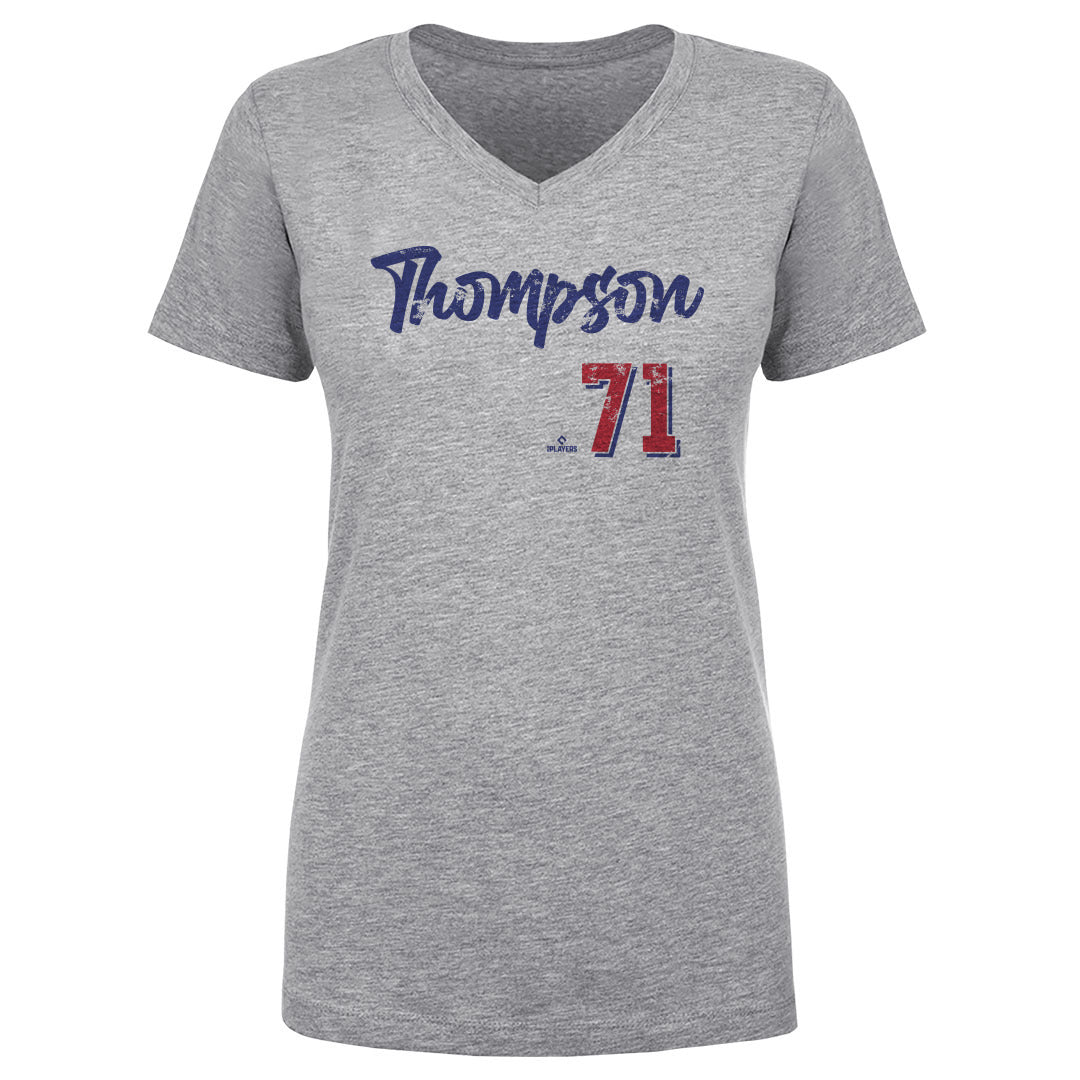 Keegan Thompson Women's V-Neck T-Shirt | 500 LEVEL