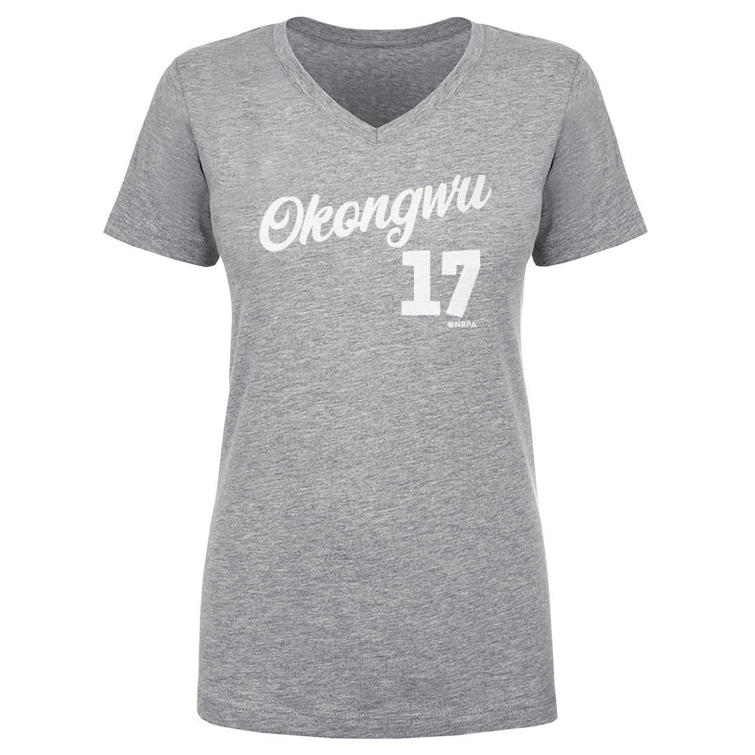 Onyeka Okongwu Women's V-Neck T-Shirt | 500 LEVEL