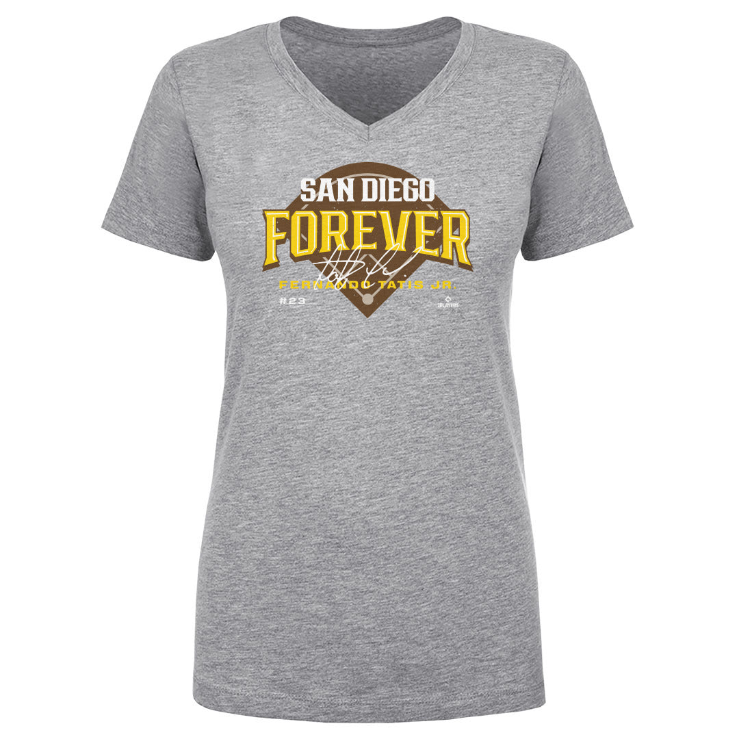 Fernando Tatis Jr. Women's V-Neck T-Shirt | 500 LEVEL