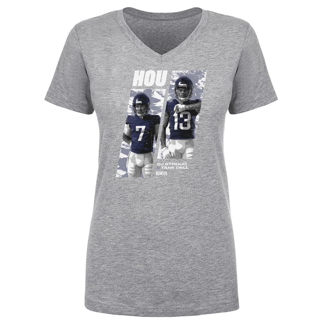 C.J. Stroud Women's V-Neck T-Shirt | 500 LEVEL