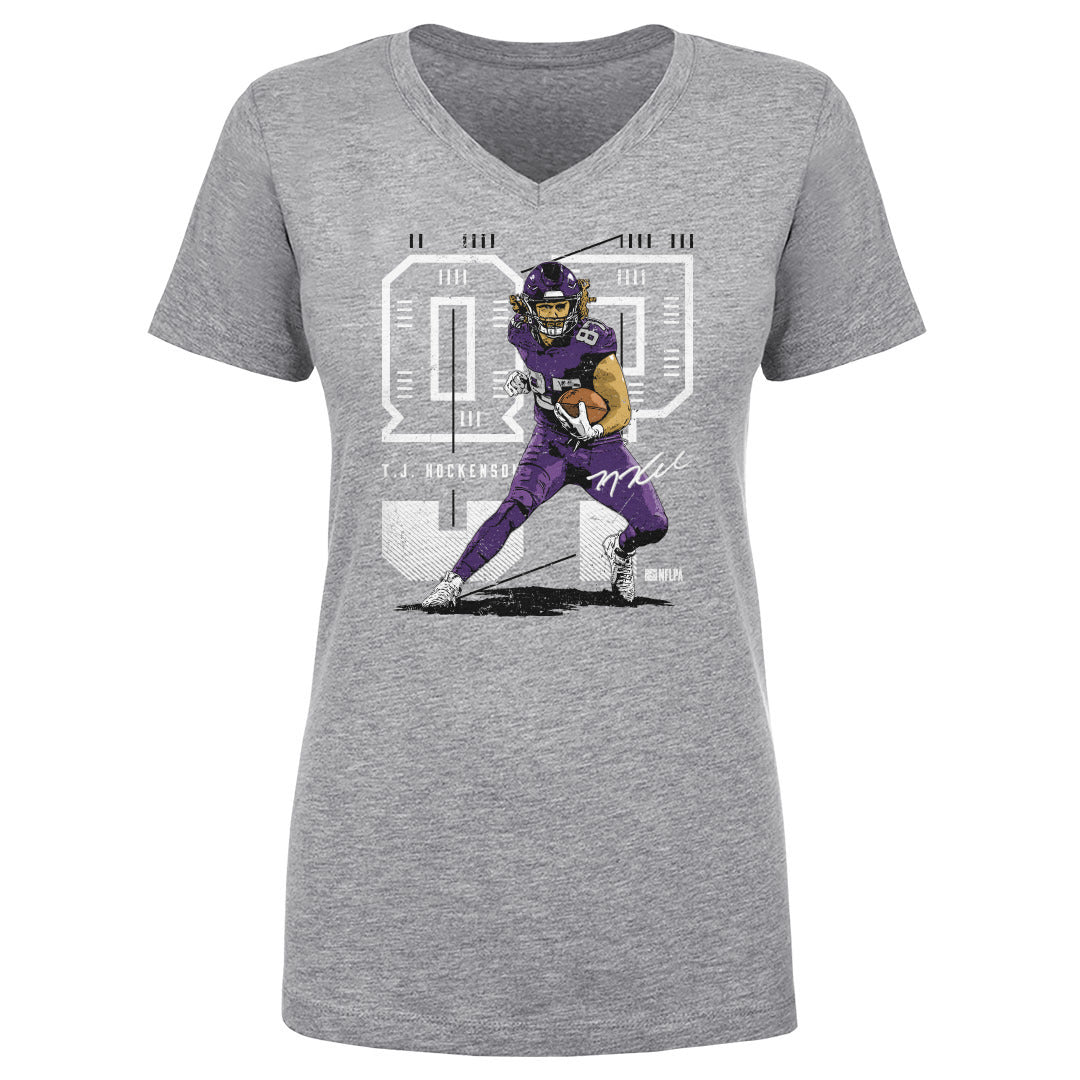 T.J. Hockenson Women's V-Neck T-Shirt | 500 LEVEL