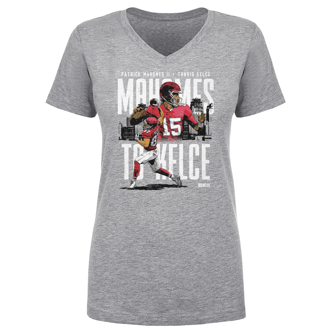Patrick Mahomes Women's V-Neck T-Shirt | 500 LEVEL