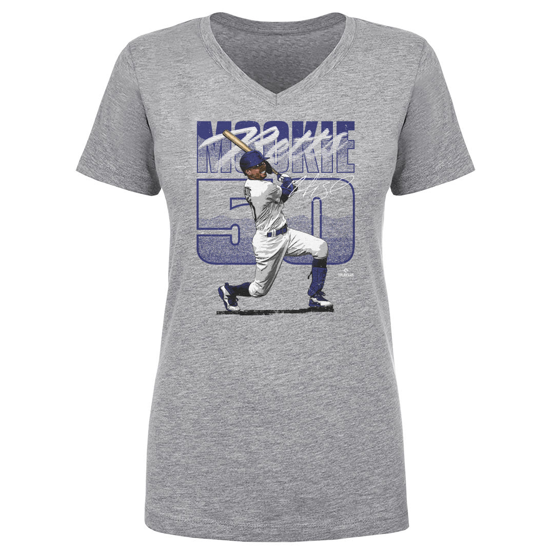 Mookie Betts Women's V-Neck T-Shirt | 500 LEVEL