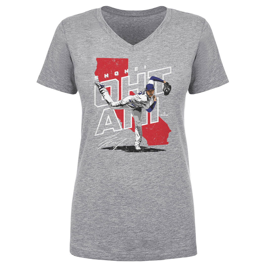 Shohei Ohtani Women's V-Neck T-Shirt | 500 LEVEL