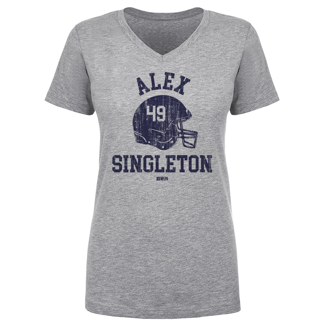 Alex Singleton Women's V-Neck T-Shirt | 500 LEVEL