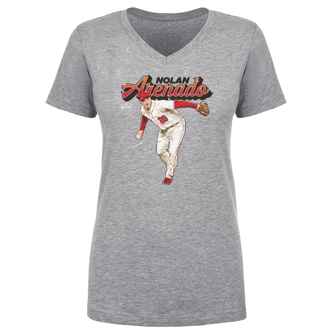 Nolan Arenado Women's V-Neck T-Shirt | 500 LEVEL