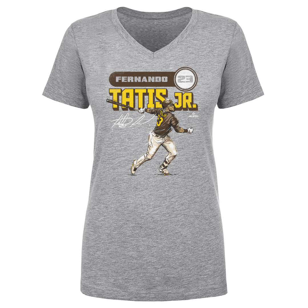 Fernando Tatis Jr. Women's V-Neck T-Shirt | 500 LEVEL