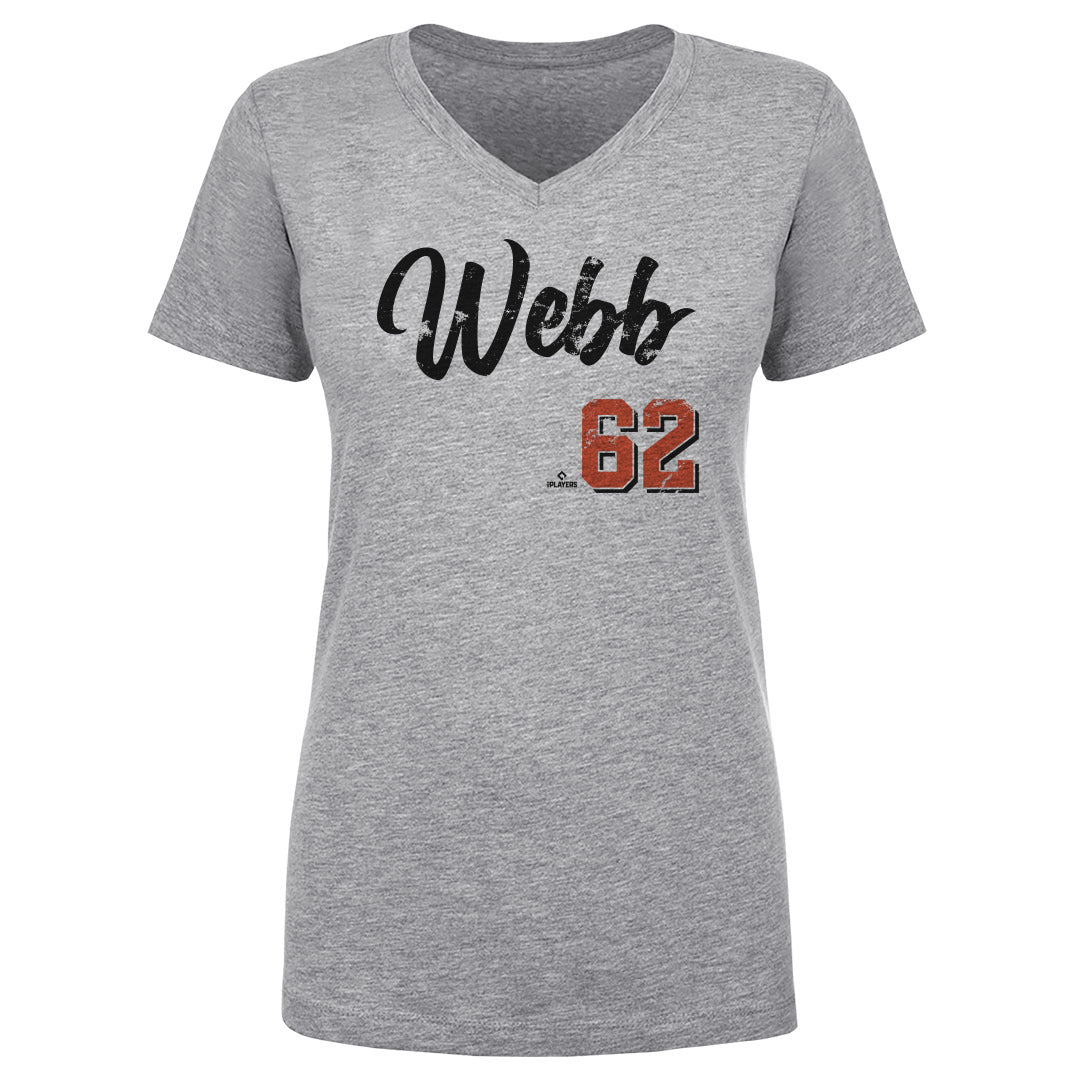 Logan Webb Women's V-Neck T-Shirt | 500 LEVEL