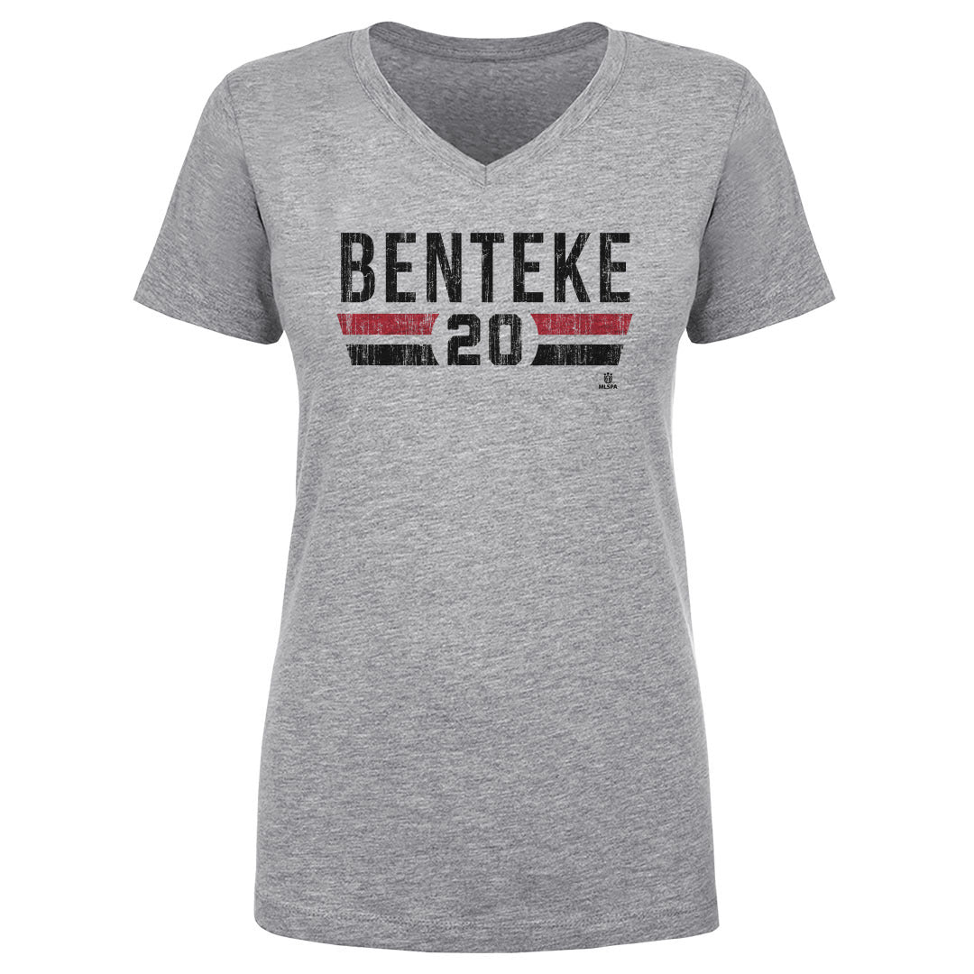 Christian Benteke Women's V-Neck T-Shirt | 500 LEVEL