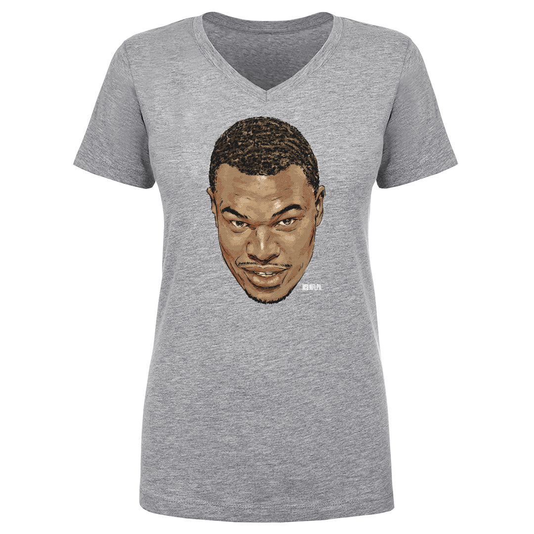 Tyree Wilson Women's V-Neck T-Shirt | 500 LEVEL