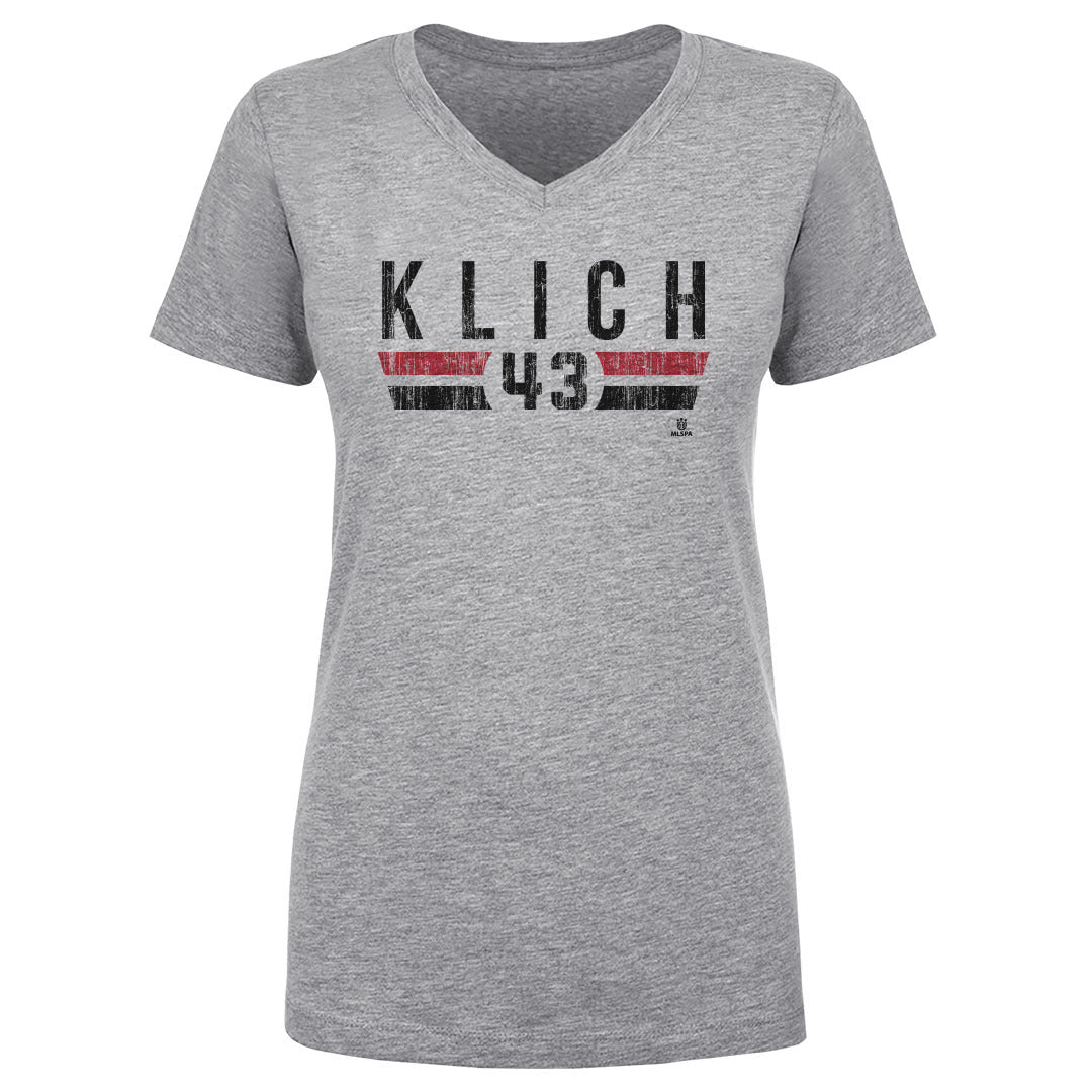Mateusz Klich Women&#39;s V-Neck T-Shirt | 500 LEVEL