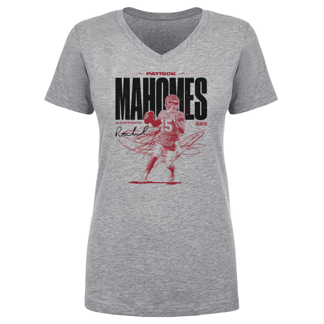 Patrick Mahomes Women's V-Neck T-Shirt | 500 LEVEL