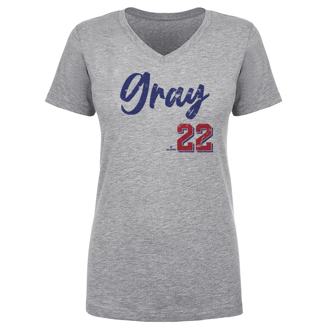 Jon Gray Women's V-Neck T-Shirt | 500 LEVEL