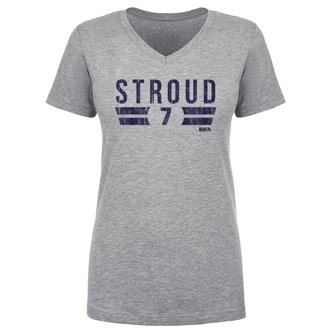 C.J. Stroud Women's V-Neck T-Shirt | 500 LEVEL