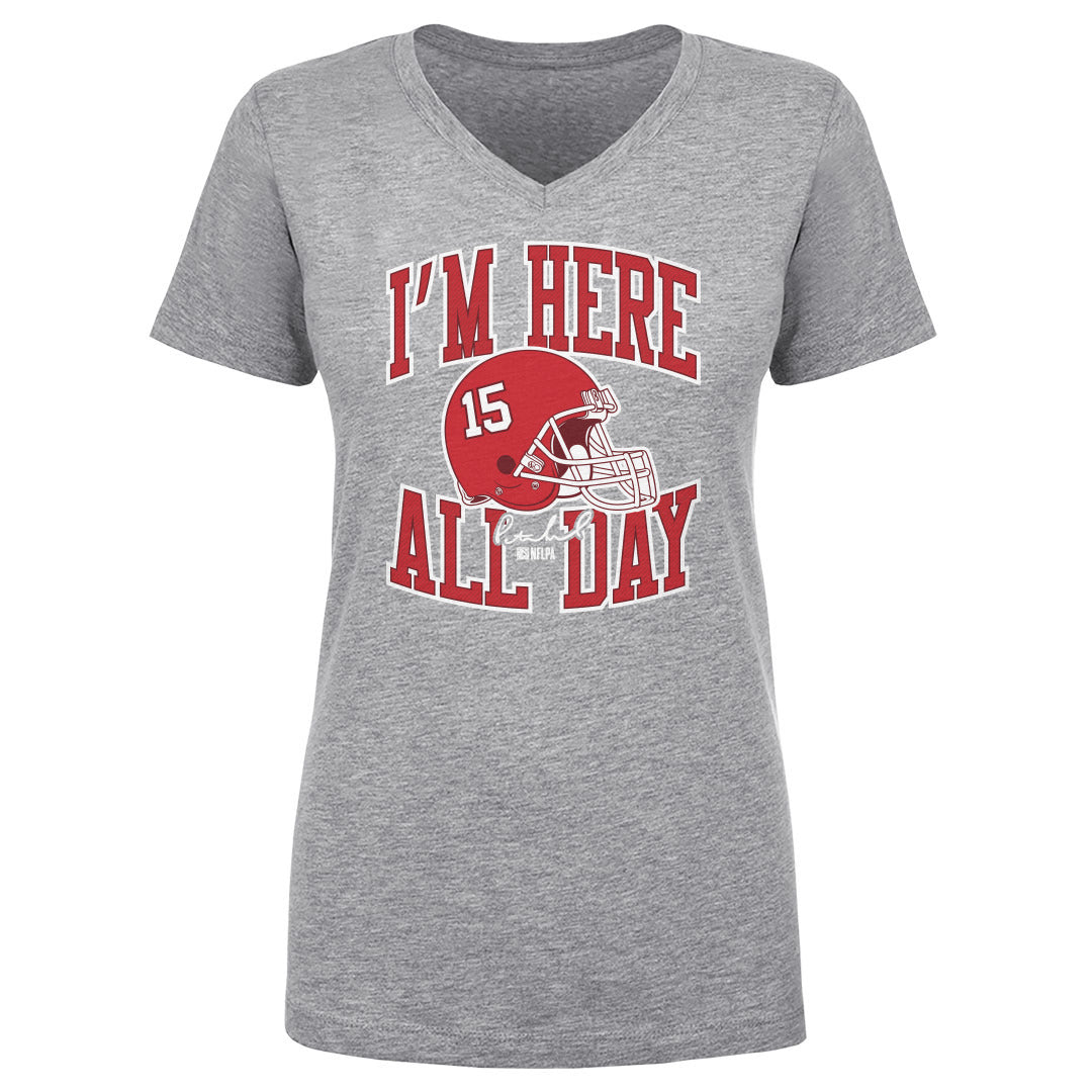 Patrick Mahomes Women's V-Neck T-Shirt | 500 LEVEL