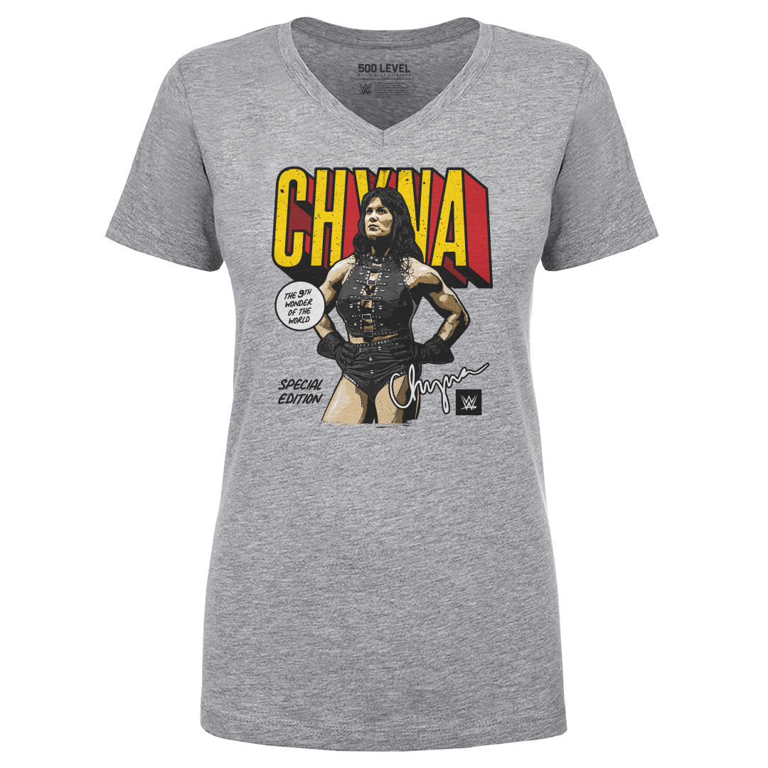 Chyna Women's V-Neck T-Shirt | 500 LEVEL