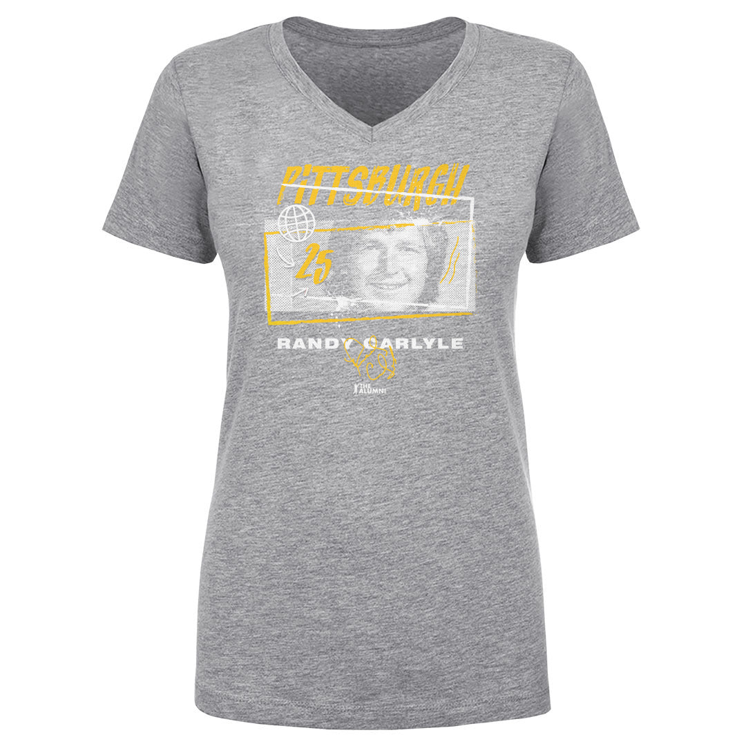 Randy Carlyle Women's V-Neck T-Shirt | 500 LEVEL