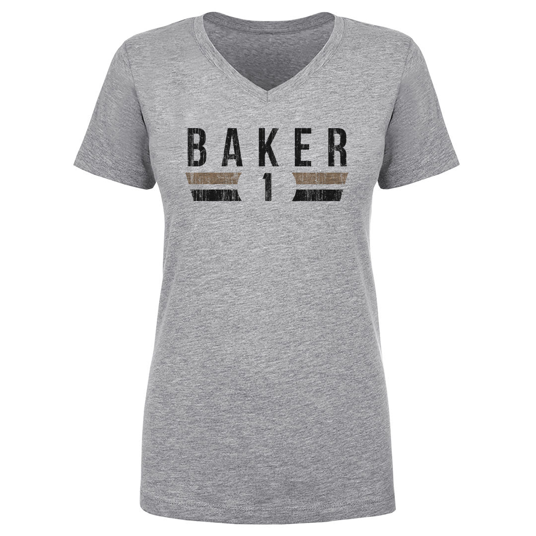 Javon Baker Women's V-Neck T-Shirt | 500 LEVEL