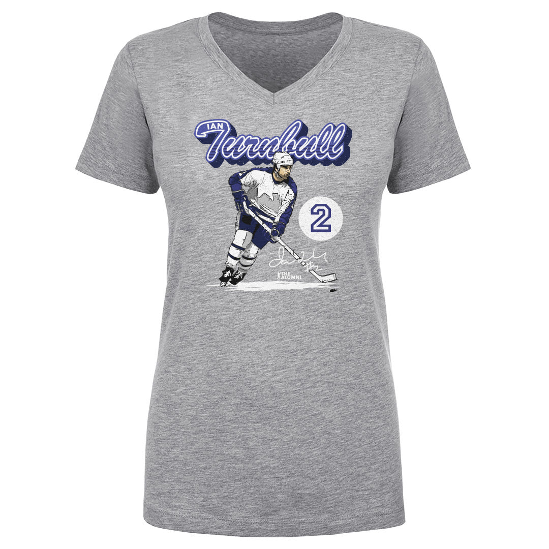 Ian Turnbull Women's V-Neck T-Shirt | 500 LEVEL