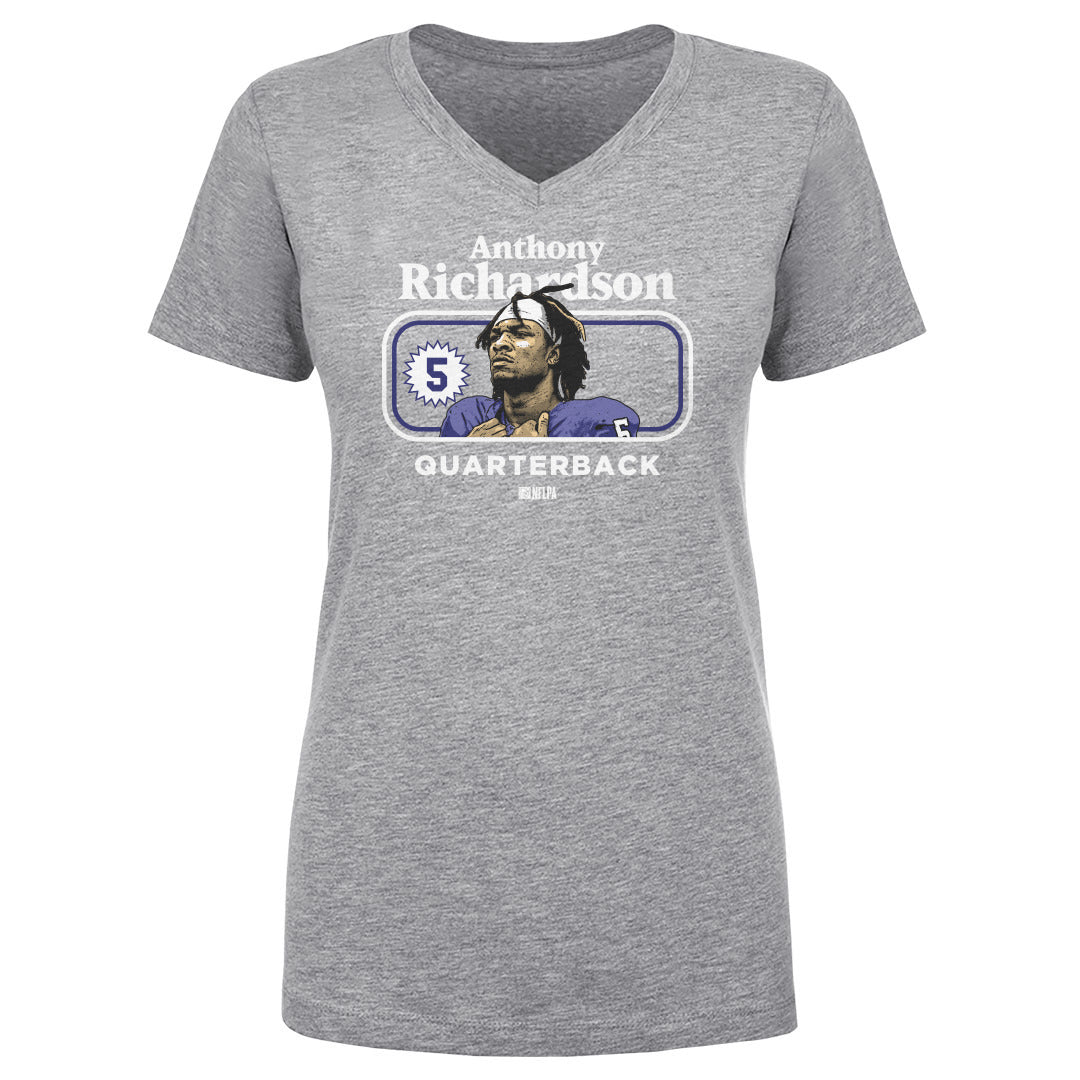 Anthony Richardson Women's V-Neck T-Shirt | 500 LEVEL