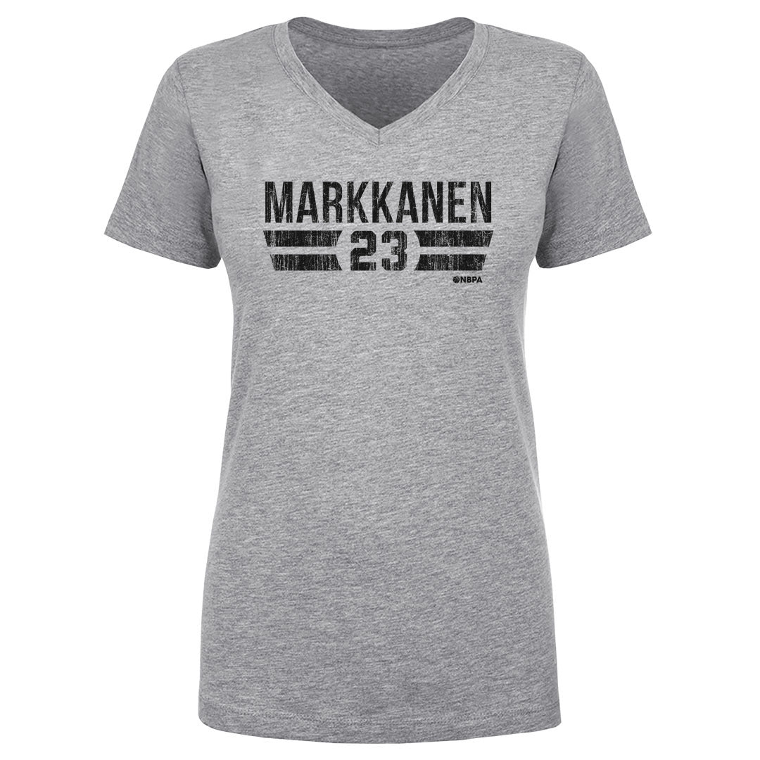Lauri Markkanen Women's V-Neck T-Shirt | 500 LEVEL
