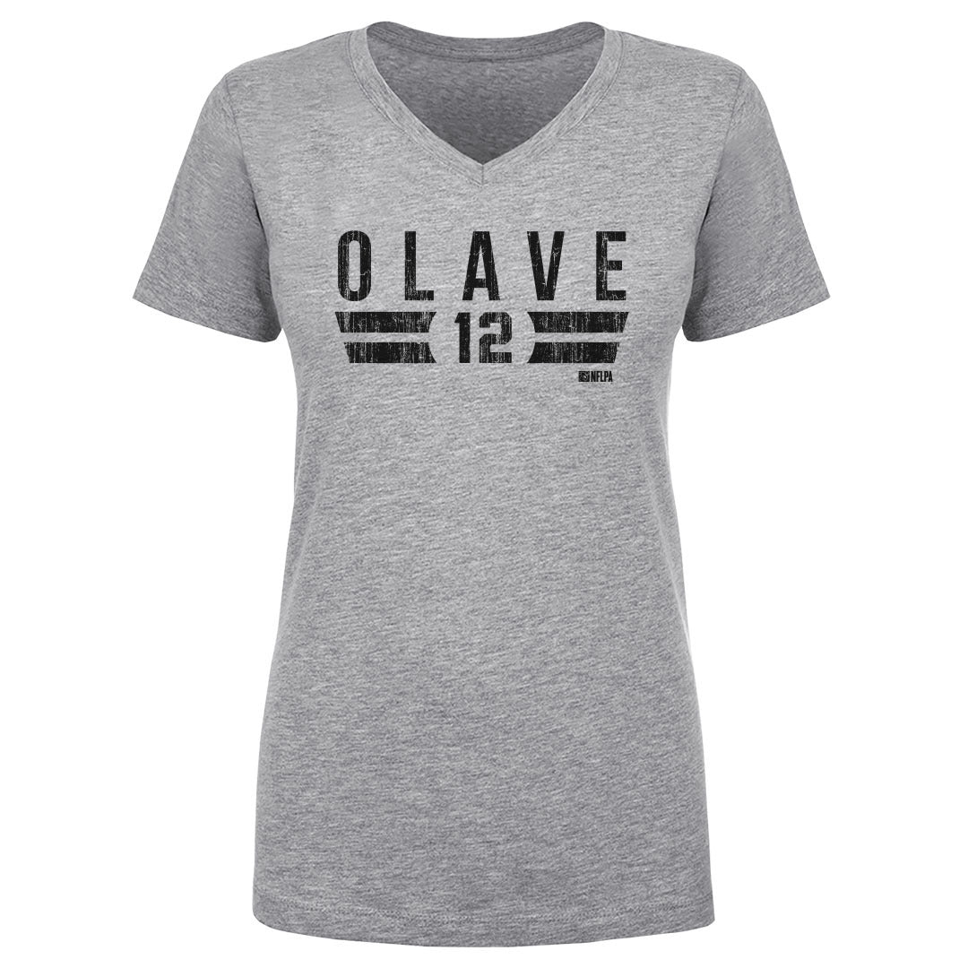 Chris Olave Women's V-Neck T-Shirt | 500 LEVEL